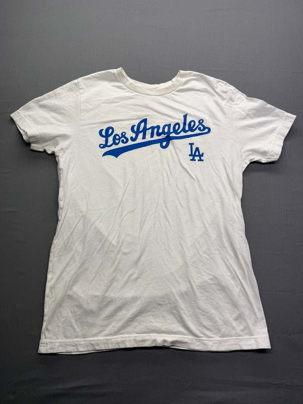 MLB Los Angeles Dodgers Classic Wordmark T-Shirt (White)